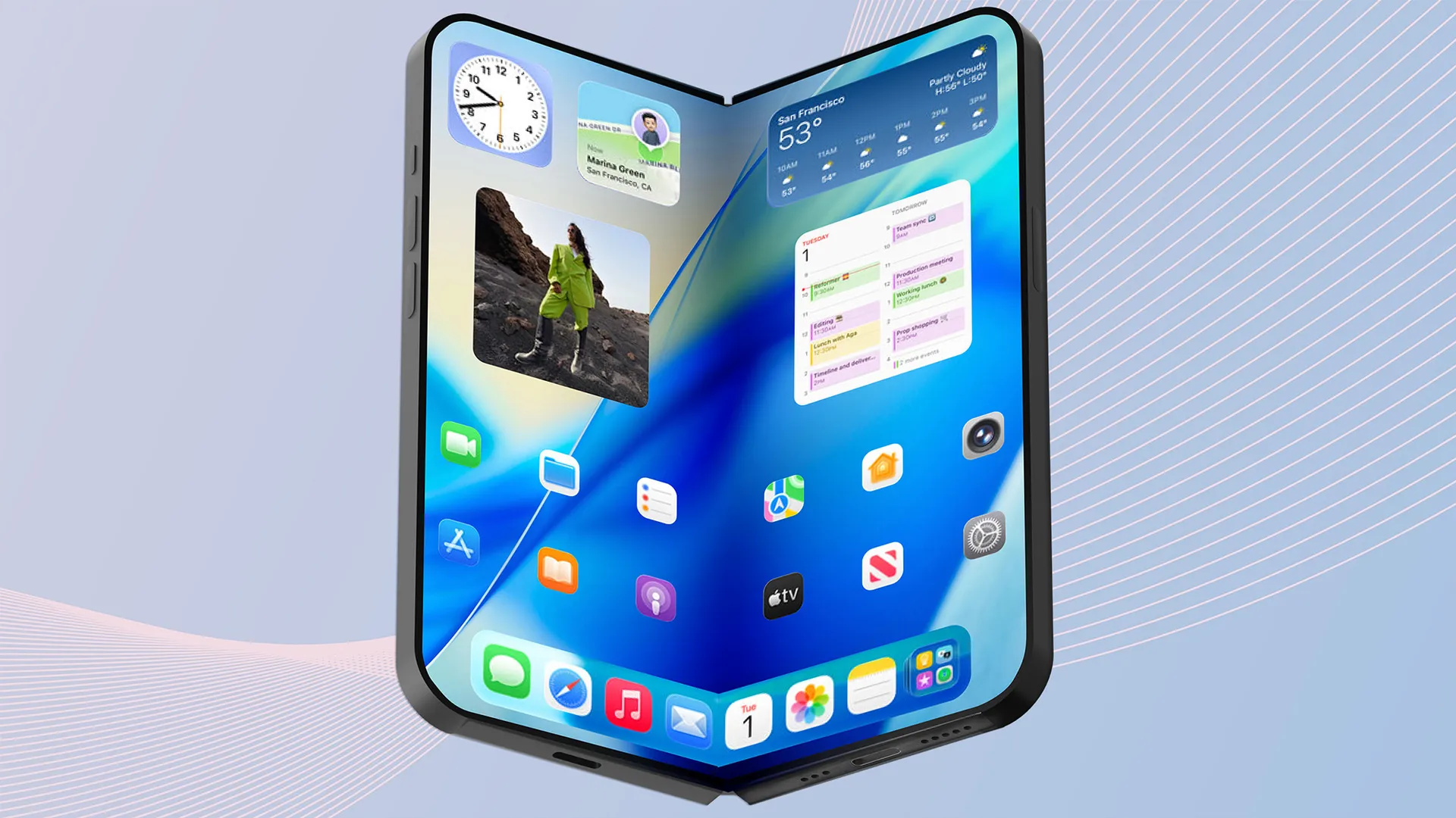 Dự kiến lần đầu tiên iPhone 18 Fold 1TB xuất hiện