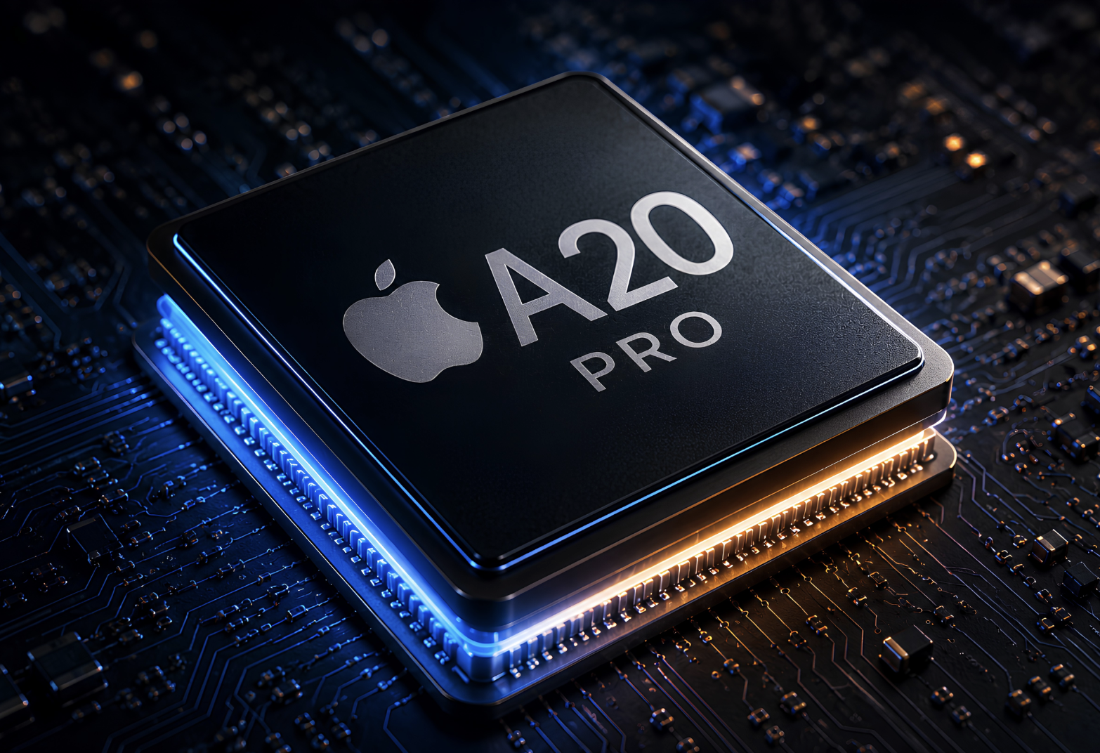 Chip A20 Pro tiến trình 2nm được kỳ vọng mang lại hiệu năng mạnh hơn và tiết kiệm pin vượt trội cho iPhone 18 Pro (Nguồn: Internet)
