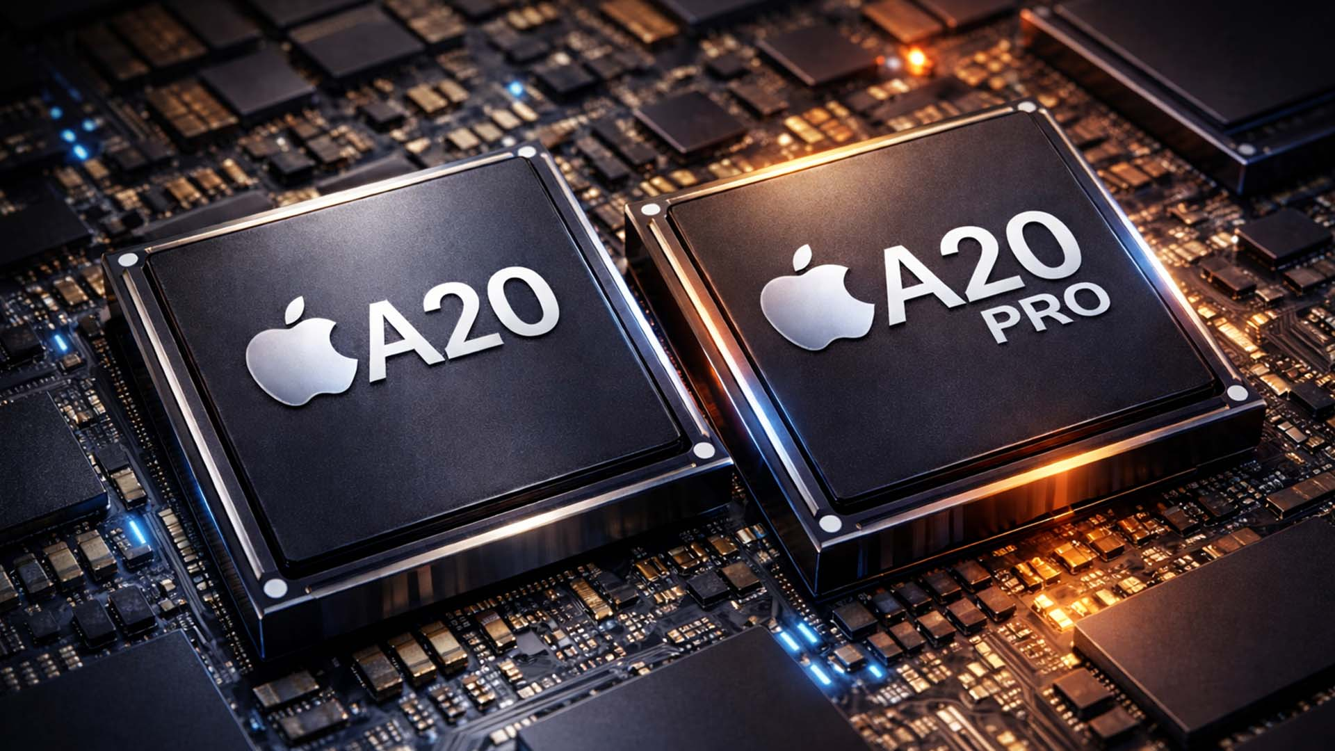Chip A20 Pro tiến trình 2nm dự kiến mang lại hiệu năng AI mạnh hơn và tiết kiệm pin vượt trội cho iPhone 18 Pro Max 512GB (Nguồn: Internet)