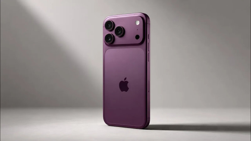 Màu Dark Cherry (Đỏ Anh Đào) – màu sắc được cho là “hero color” cho iPhone 18 Pro Max