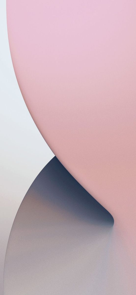 Hình nền iOS 27 trừu tượng phối đen – hồng pastel độc đáo