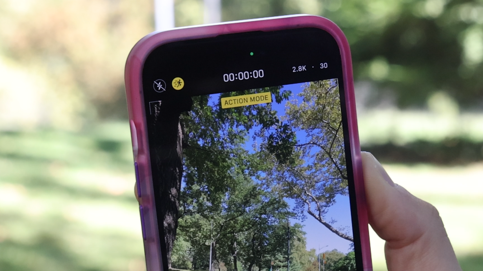 iPhone 18 chế độ Hành Động Action Mode