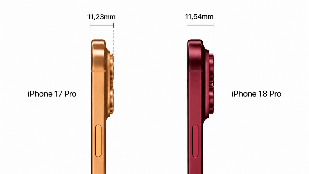 iphone 18 dày bao nhiêu mm