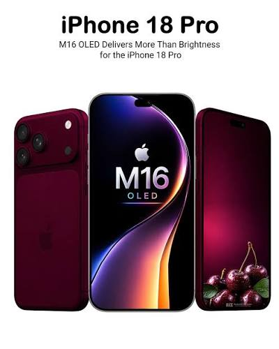 iPhone 18 màn hình OLED