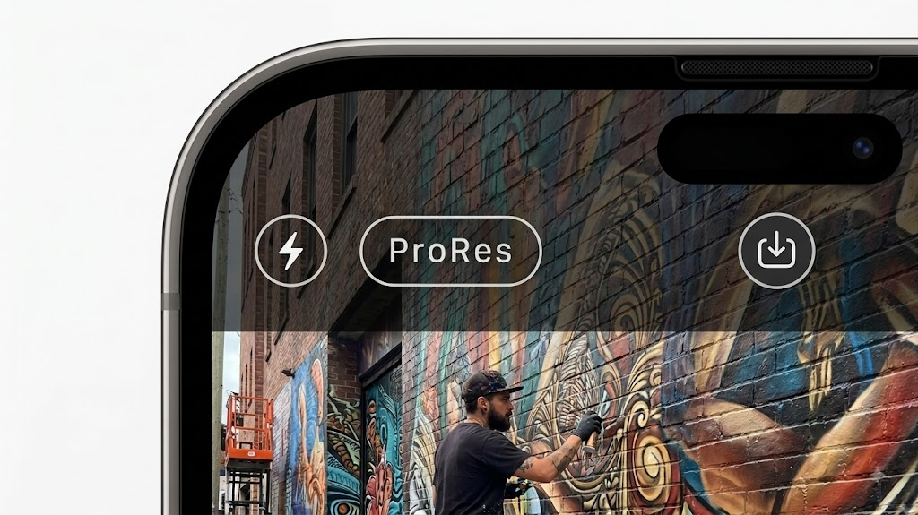 ProRes trên iPhone