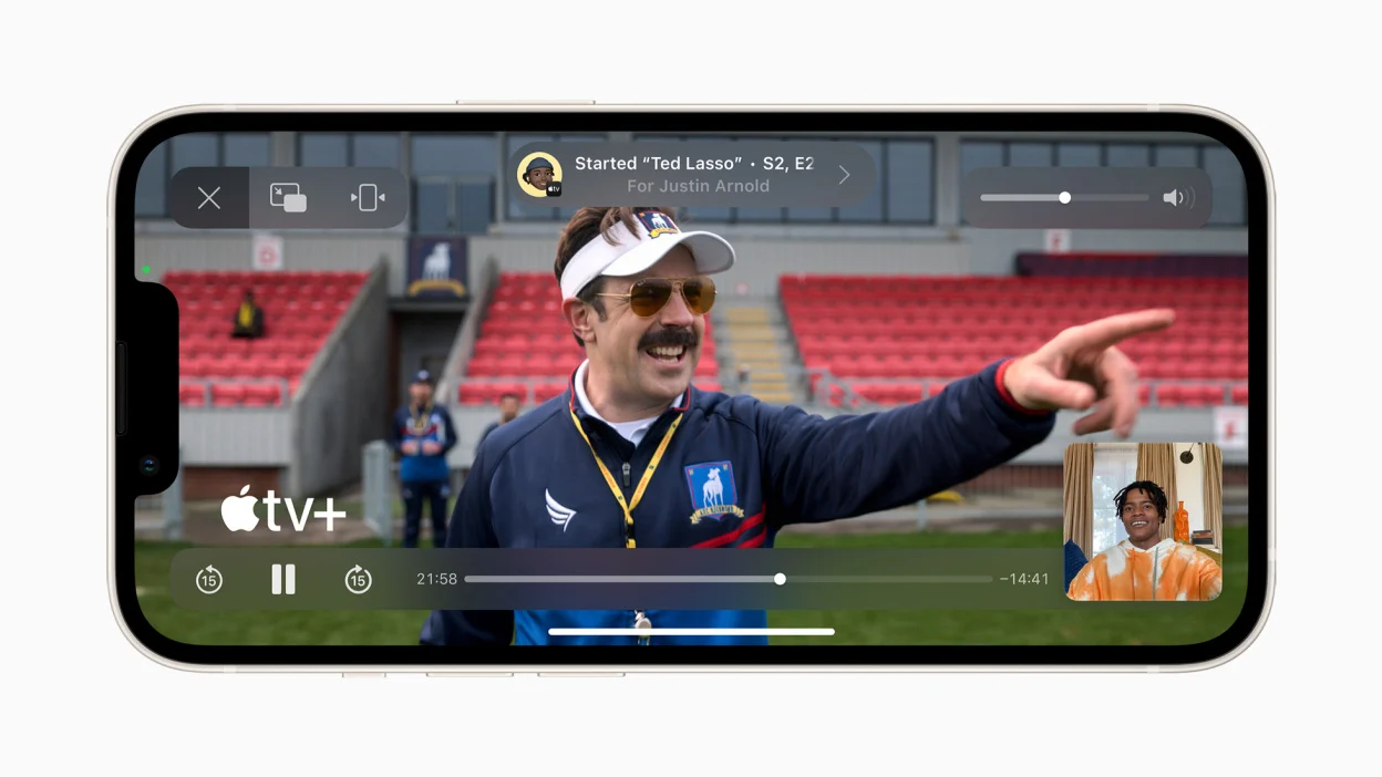 SharePlay còn hoạt động trong ứng dụng Phone, nên FaceTime không còn là điều kiện bắt buộc trong mọi tình huống (Nguồn: Internet)