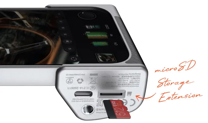 Teleconverter dạng phụ kiện rời trên iPhone 18