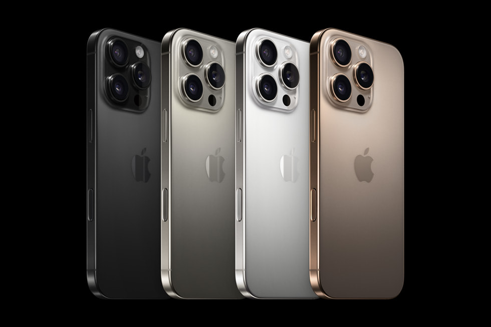 Màu sắc iPhone 16 Pro