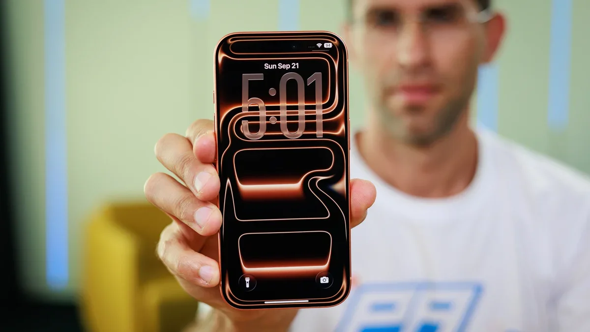 Kích thước màn hình iPhone 18 Pro